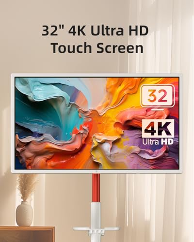 32 Inch 4K Smart Monitor with Google TV, Dolby Audio, HDR, KVM, USB-C 65W PD C7046