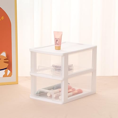 3 Drawer Plastic Storage Organizer for Home Office G4159