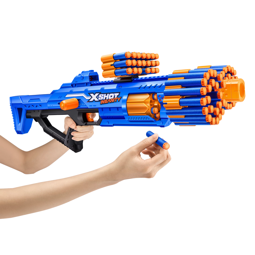 X-Shot Insanity Berzerko by ZURU Dart Blaster, 48 Darts, Ages 8+ K243