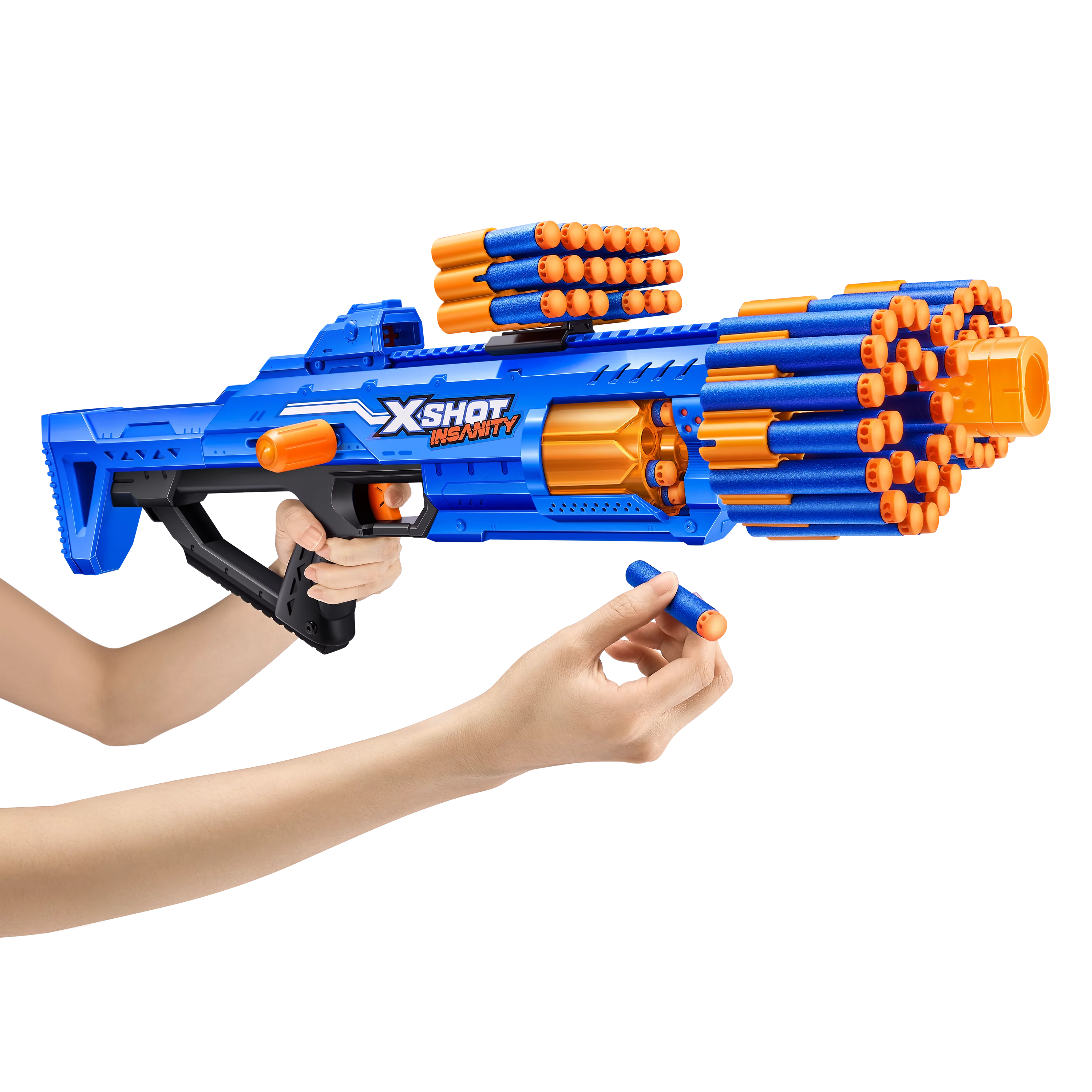 X-Shot Insanity Berzerko by ZURU Dart Blaster, 48 Darts, Ages 8+ K243