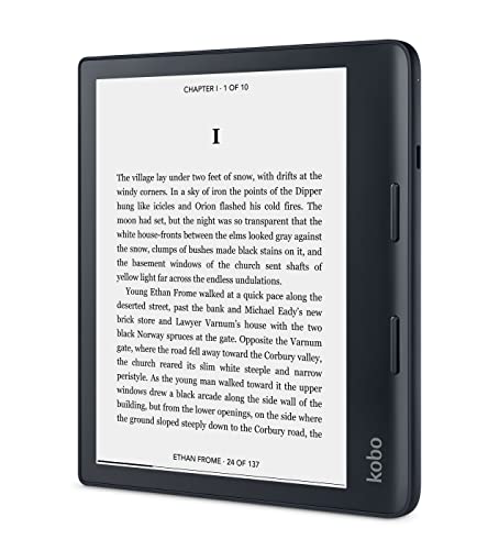 Kobo Sage eReader 8" HD Glare Free Touchscreen Waterproof 32GB W77089
