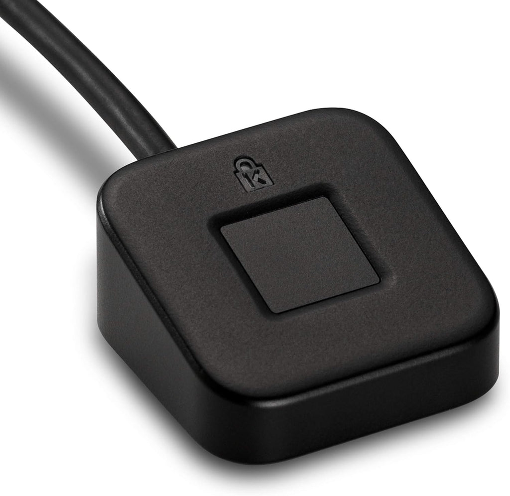 Kensington VeriMark USB Fingerprint Key Reader - Windows Hello, FIDO U2F, Anti-Spoofing (K67977WW),Black Pack of 2