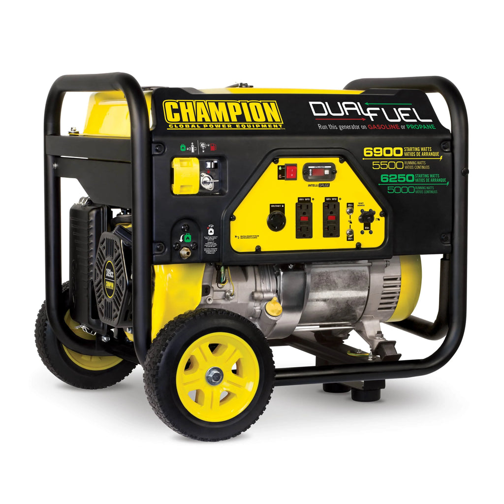 Champion Power Equipment 6900/5500 Watt Dual Fuel Portable Generator K506