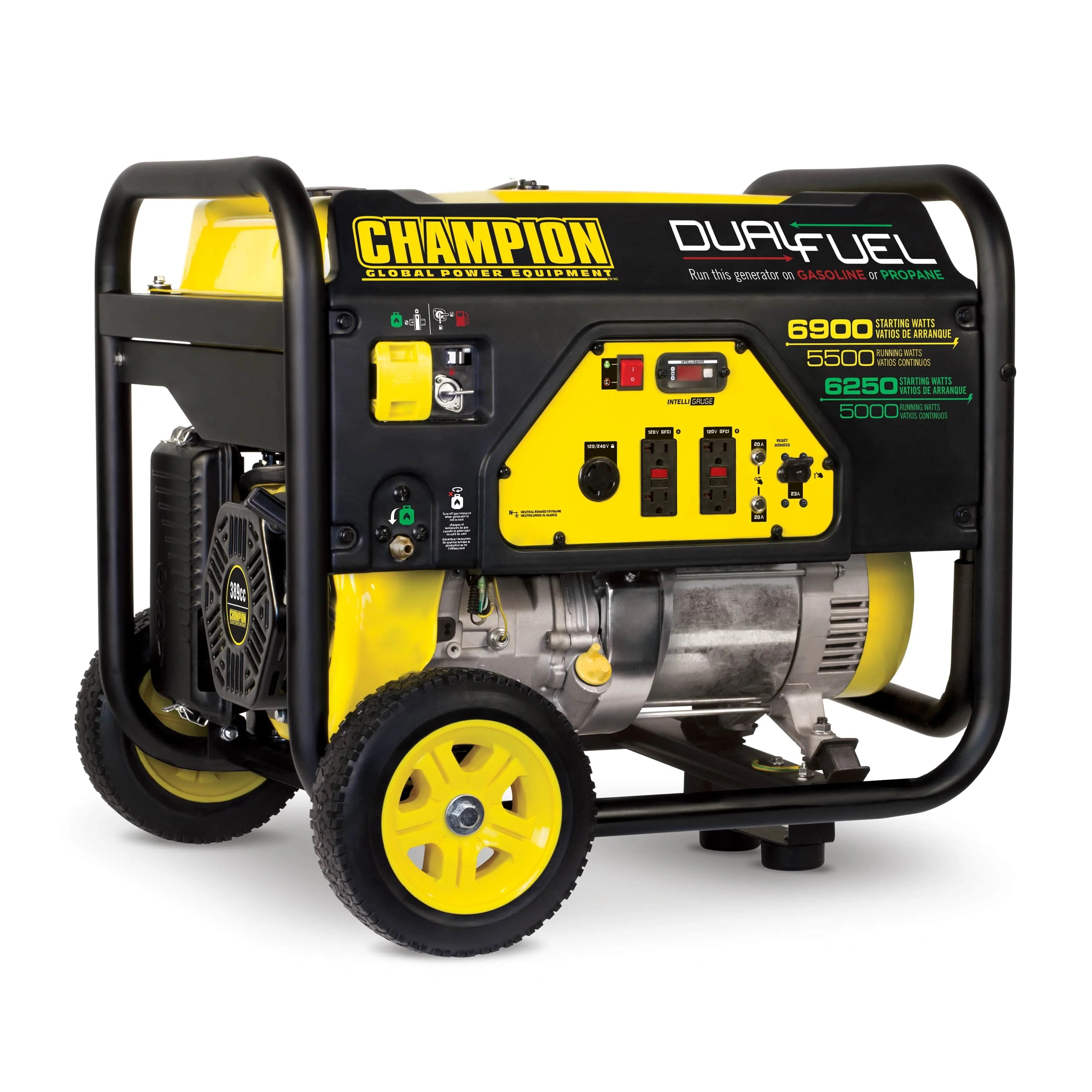Champion Power Equipment 6900/5500 Watt Dual Fuel Portable Generator K506