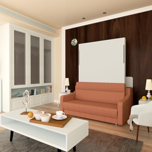 Ball & Cast Queen Murphy Bed Wall Chest with USB and Storage X29201