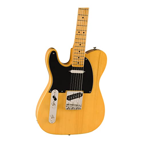Squier Classic Vibe 70s Thinline Telecaster Electric Guitar Natural Maple Fingerboard W3907