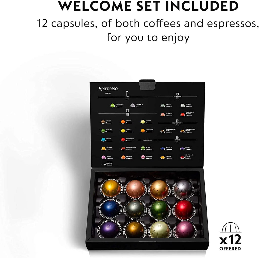 Breville Nespresso VertuoPlus Deluxe Coffee and Espresso Maker, Silver B5325