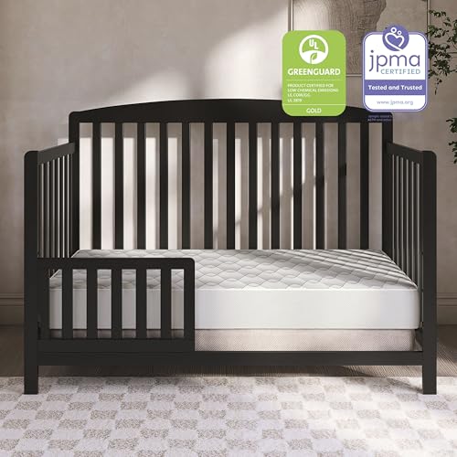 Dream On Me Breathable Firm Foam Crib and Toddler Bed Mattress S67206