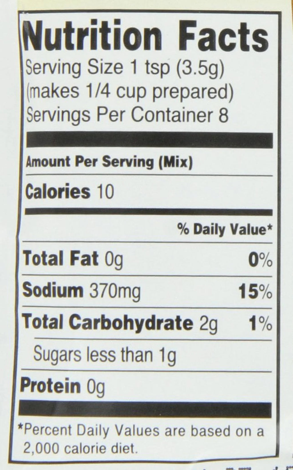 Lawry's Au Jus Gravy Mix, 1 oz Pack of 12 H700510
