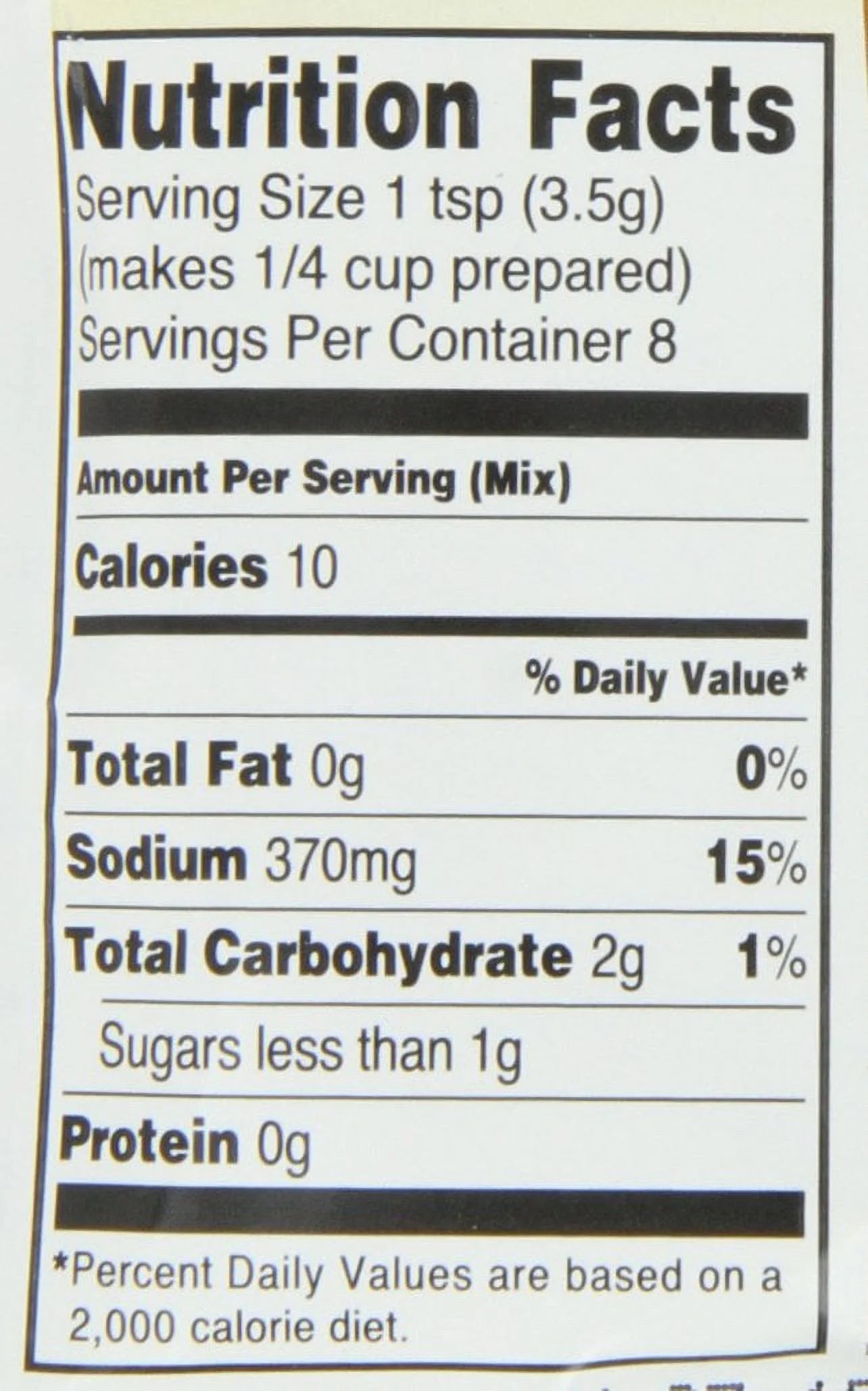 Lawry's Au Jus Gravy Mix, 1 oz Pack of 12 H700510