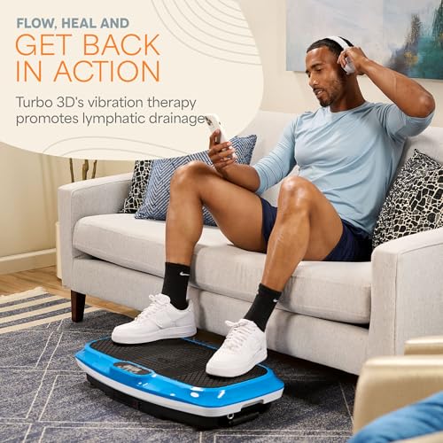 Lifepro Vibration Plate Exercise Machine with Magnetic Acupoints for Full Body Fitness A59153