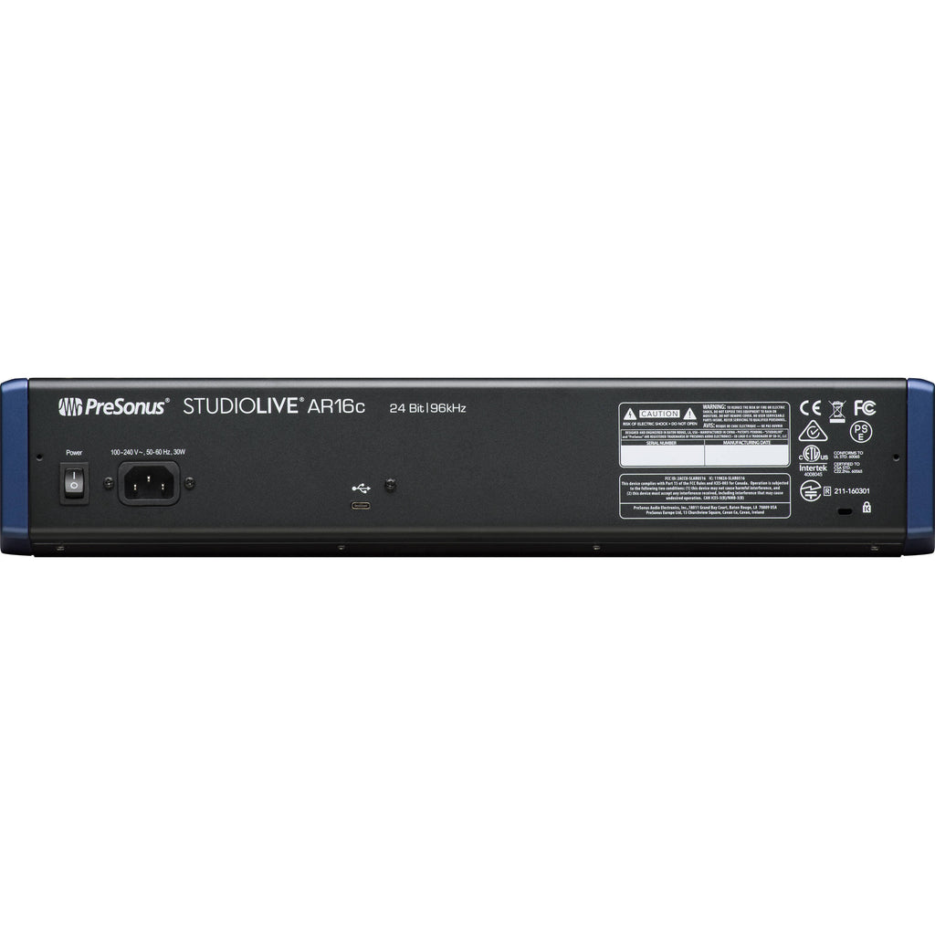 PreSonus AR16c StudioLive 16-Channel Mixer J6367