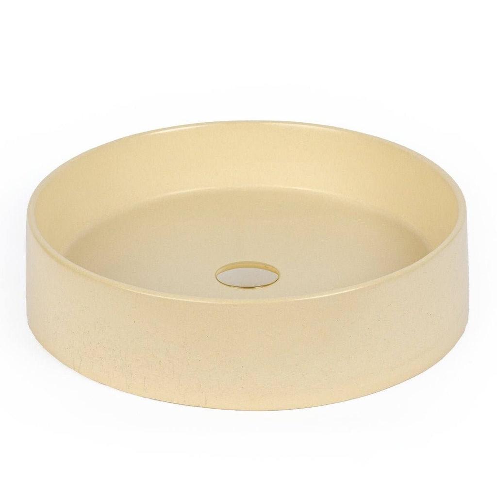Concretti Designs Handmade Miami Concrete Vessel Sink/Washbasin - Yellow