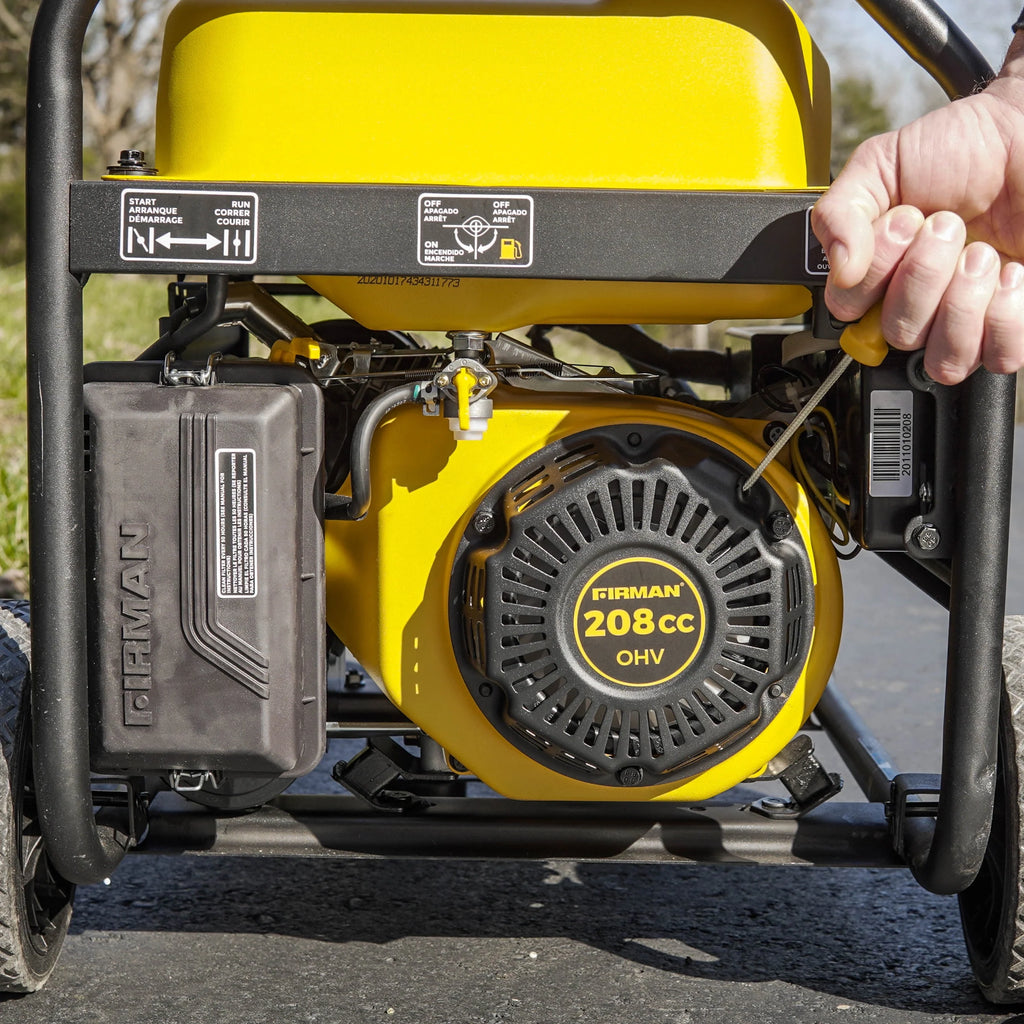 FIRMAN P03613 4550/3650 Watt Gas Portable Generator with CO Shutoff E636568