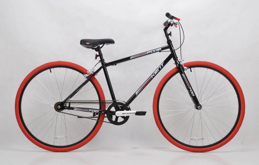 Kent 700c Thruster Fixie Men's Bike Blue P641