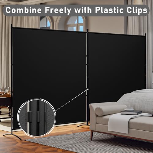 Room Divider Folding Privacy Screens, 3 Panel Portable Partition Q514484