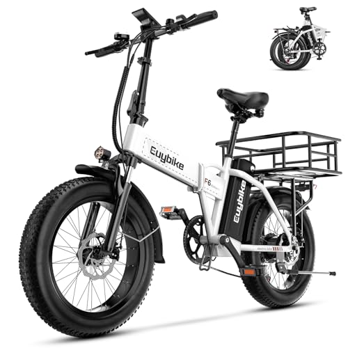 Folding Electric Bike 1000W 48V 20AH Removable Battery 20" Fat Tire for Adults C847123