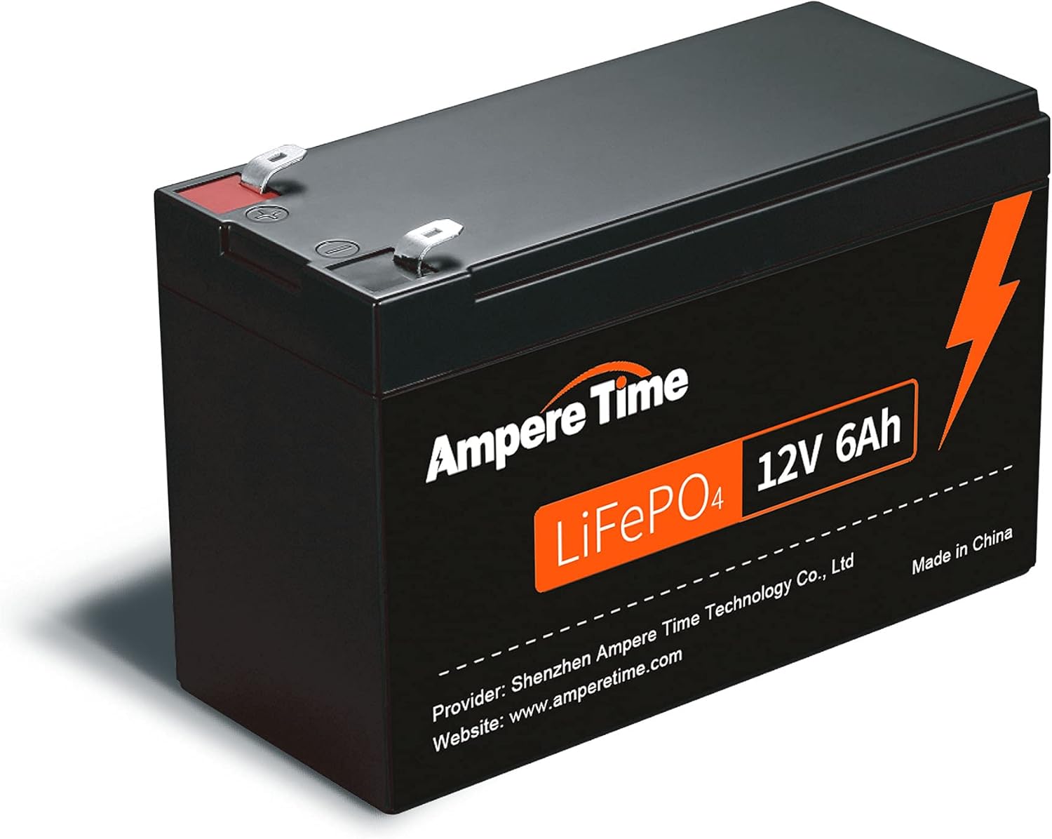 Ampere Time 12V 200Ah Plus LiFePO4 Battery with 200A BMS N84511