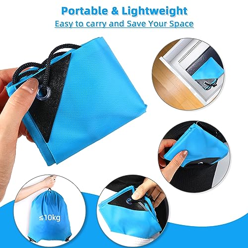 GoodtoU 40 Pack Drawstring Backpacks Waterproof Nylon Cinch Bags for School Gym N792