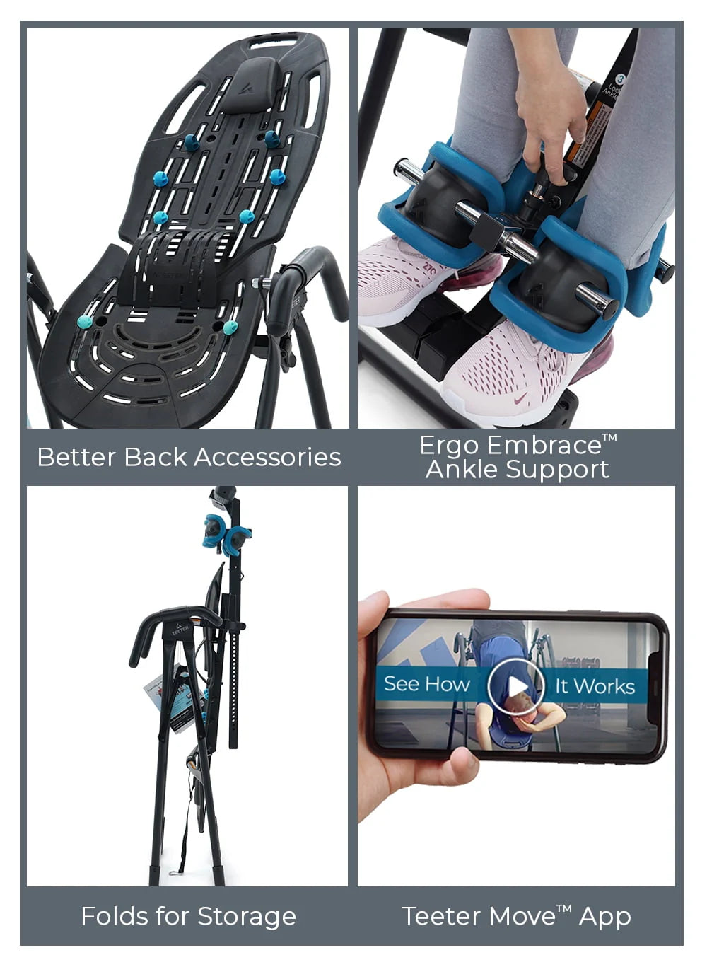 Teeter EP-560 Ltd. Inversion Table V48831