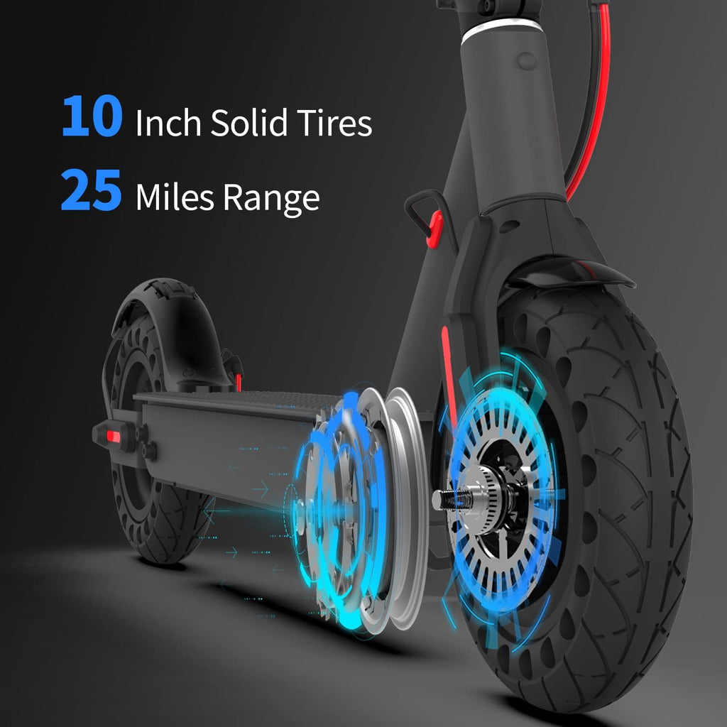 Hiboy S2 Pro Electric Scooter for Adults, 10" Solid Tires, 25 Miles Range L613
