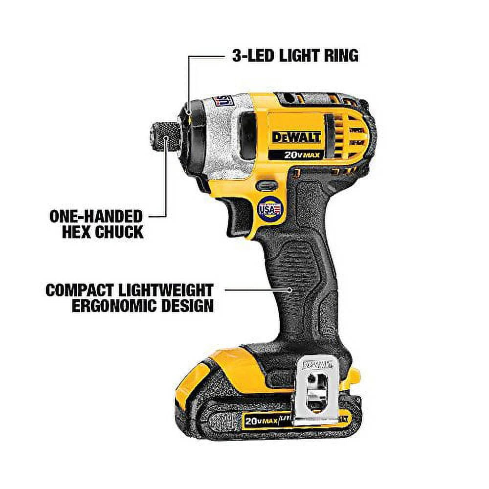 DeWALT 20V MAX Cordless Drill & Impact Driver Combo Kit L934648