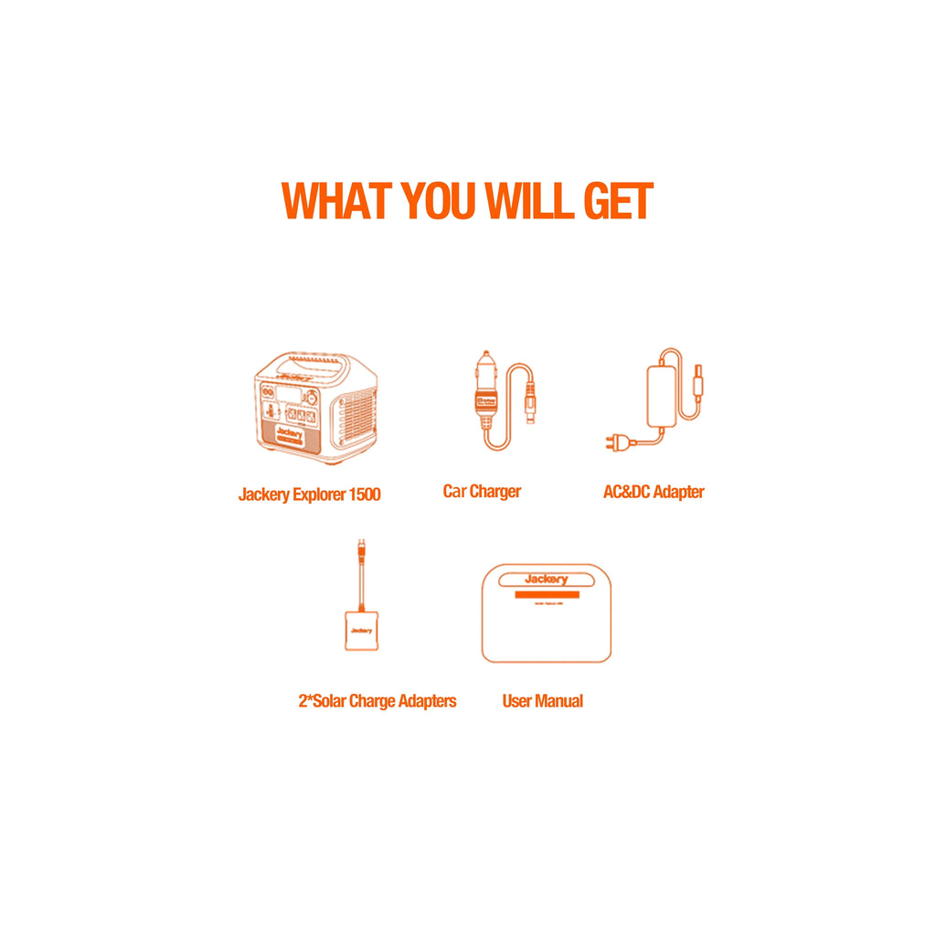 Jackery Explorer 1500 Portable Power Station P939