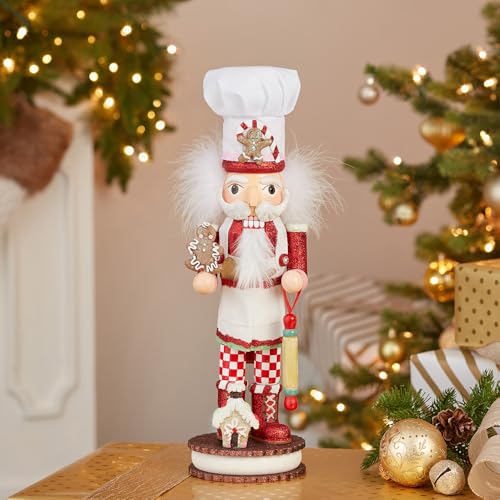 Kurt S. Adler 15-Inch Gingerbread Chef Nutcracker H74512