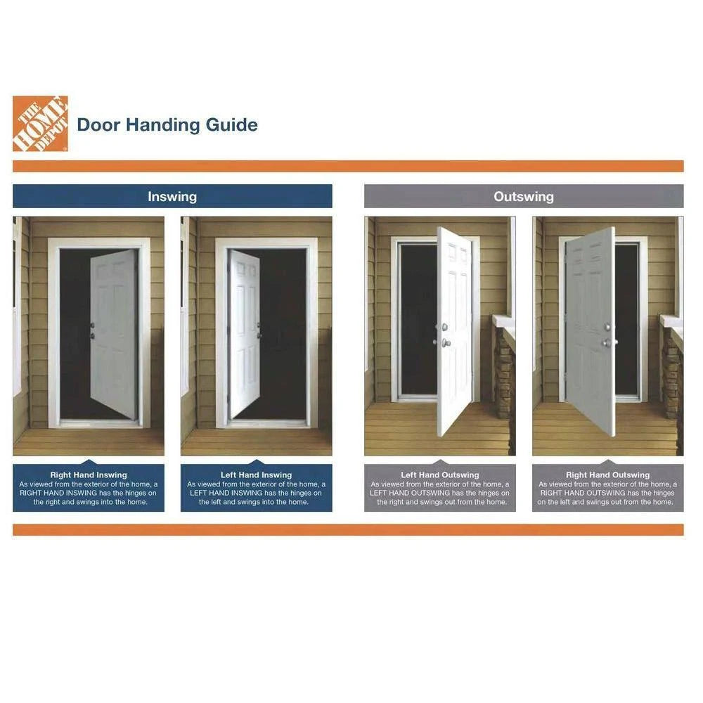 Masonite 36 in. x 80 in. New Haven Left Hand Inswing Fiberglass Prehung Front Door with Brickmold C97153