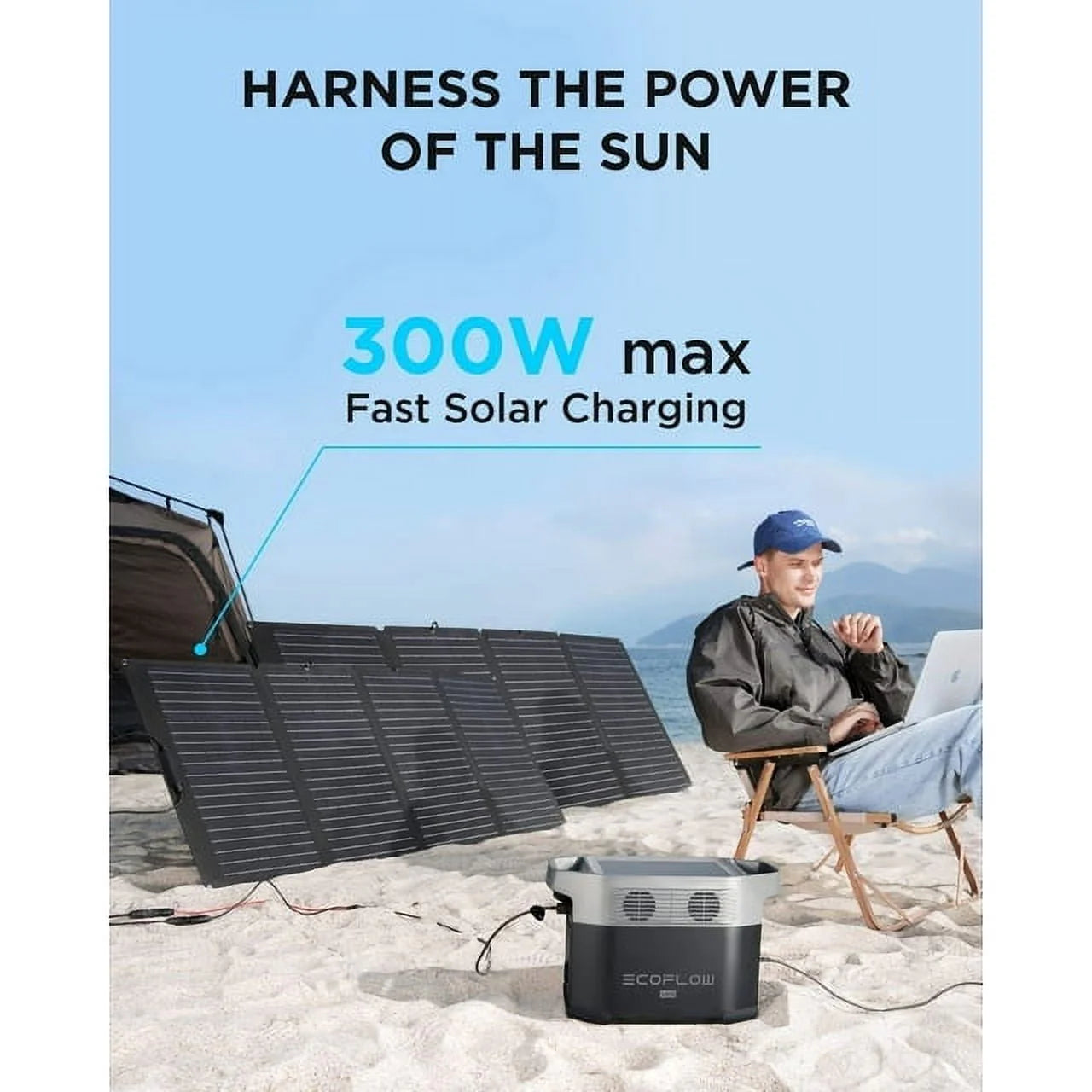EcoFlow DELTA Mini Portable Power Station 882Wh Solar Generator I47146