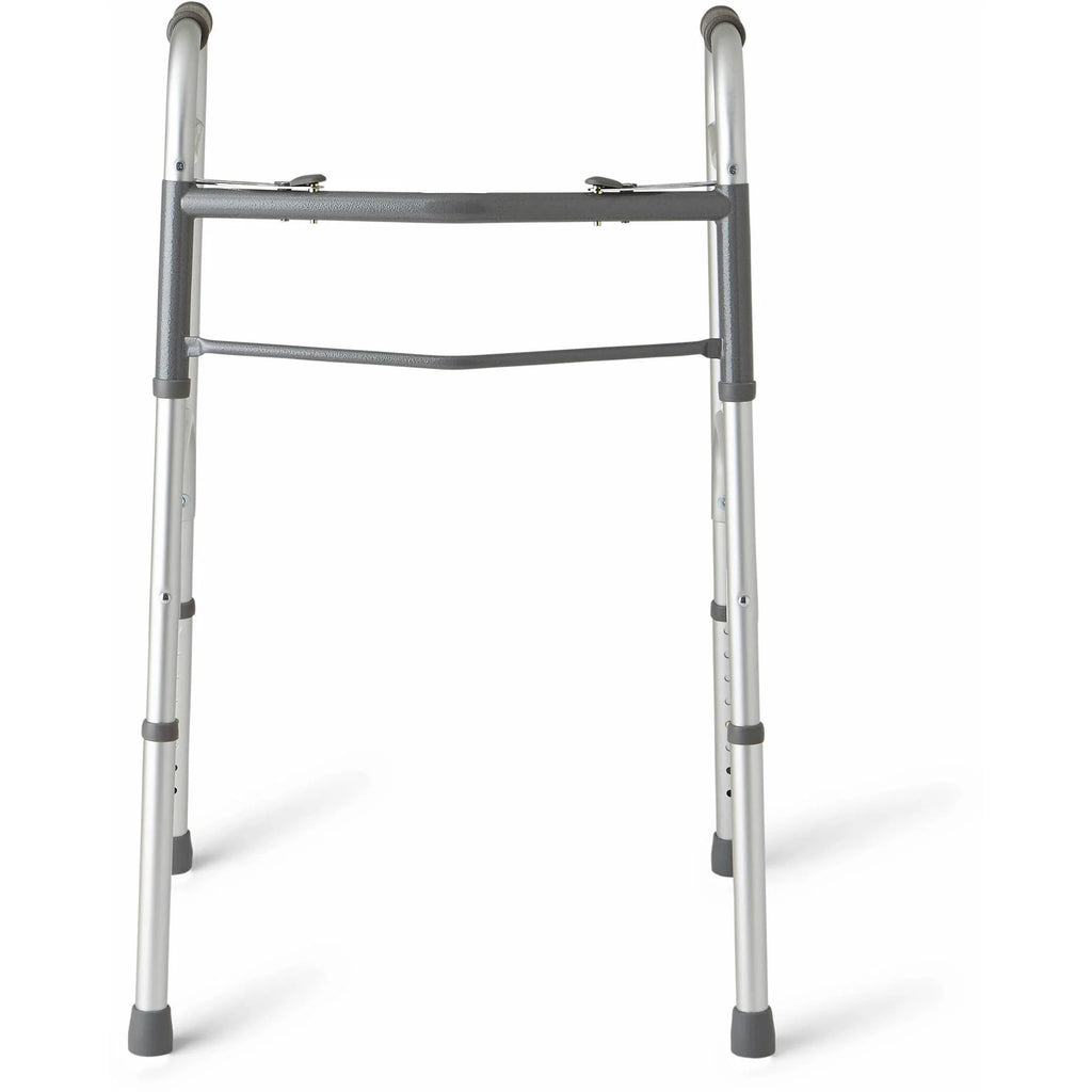 Medline Deluxe Two-Button Folding Walker J474951