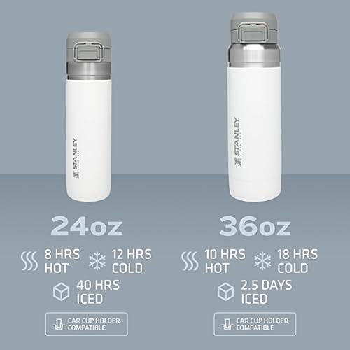 Stanley Quick Flip GO Water Bottle 24 oz Insulated Stainless Steel M7217