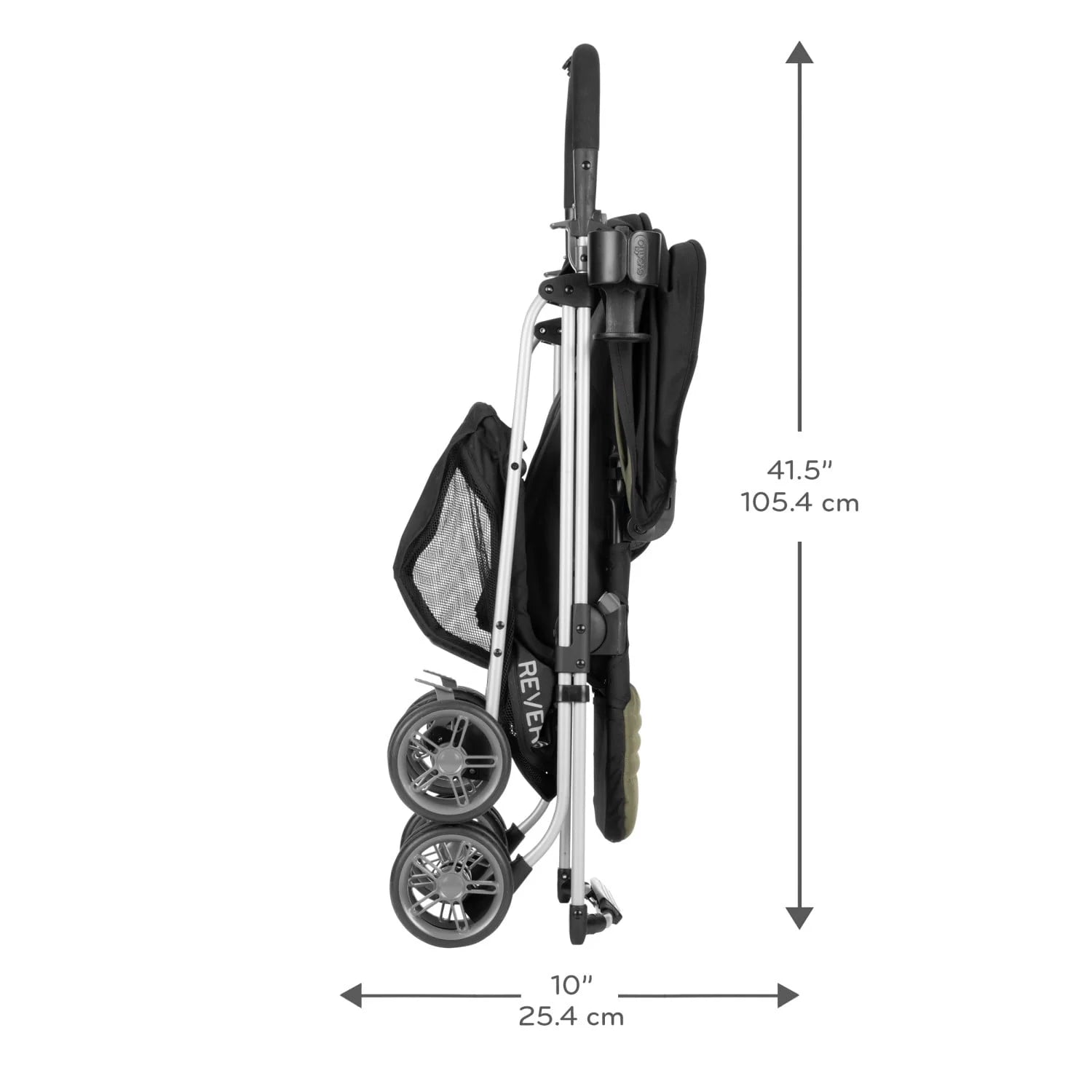 Evenflo Reversi Lightweight Reversible Stroller, Altair Black F135961