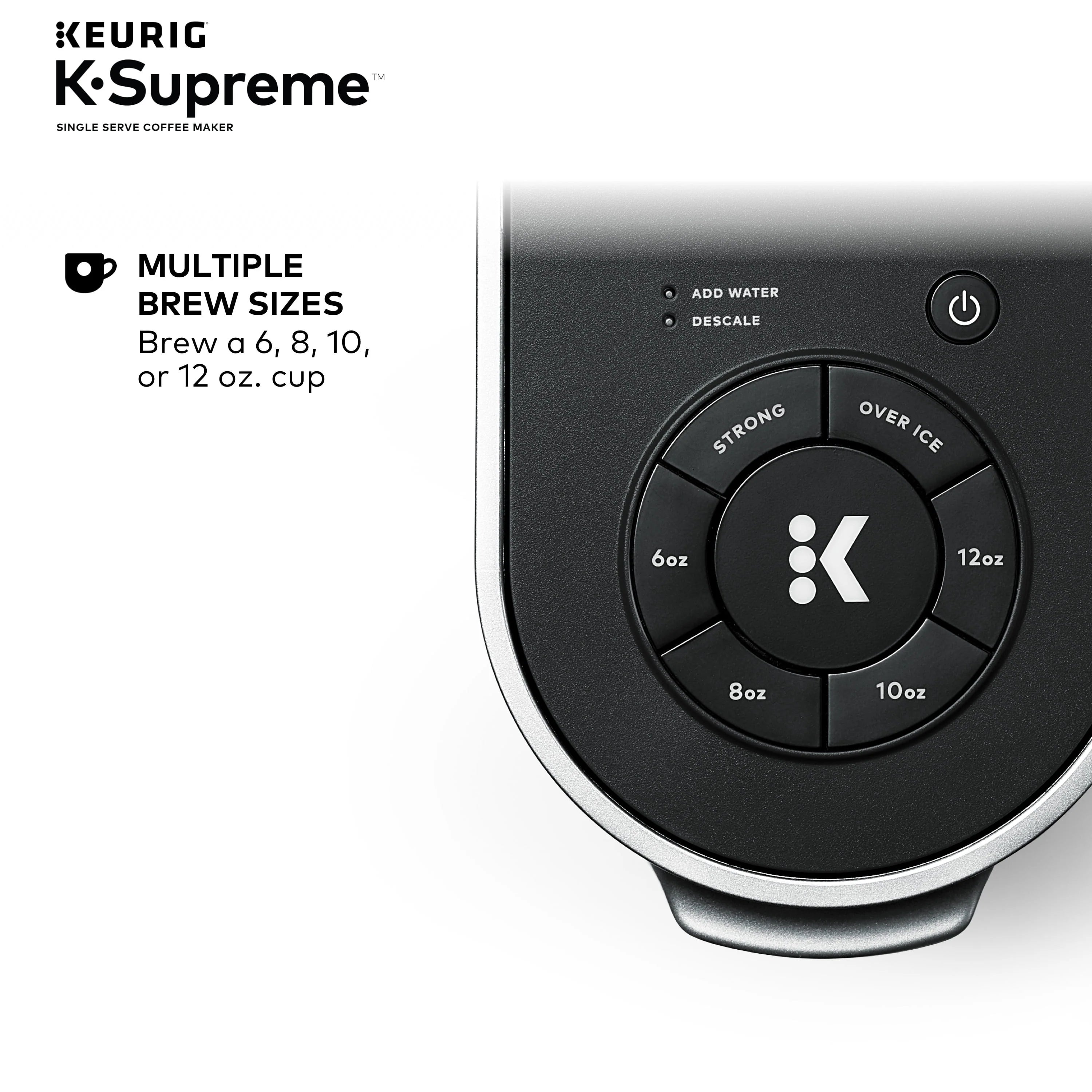 Keurig K-Supreme Single-Serve K-Cup Pod Coffee Maker, Black G914