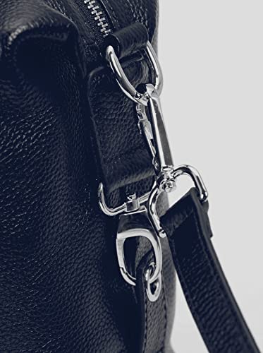 HESHE Women's Genuine Leather Crossbody Handbag F1819