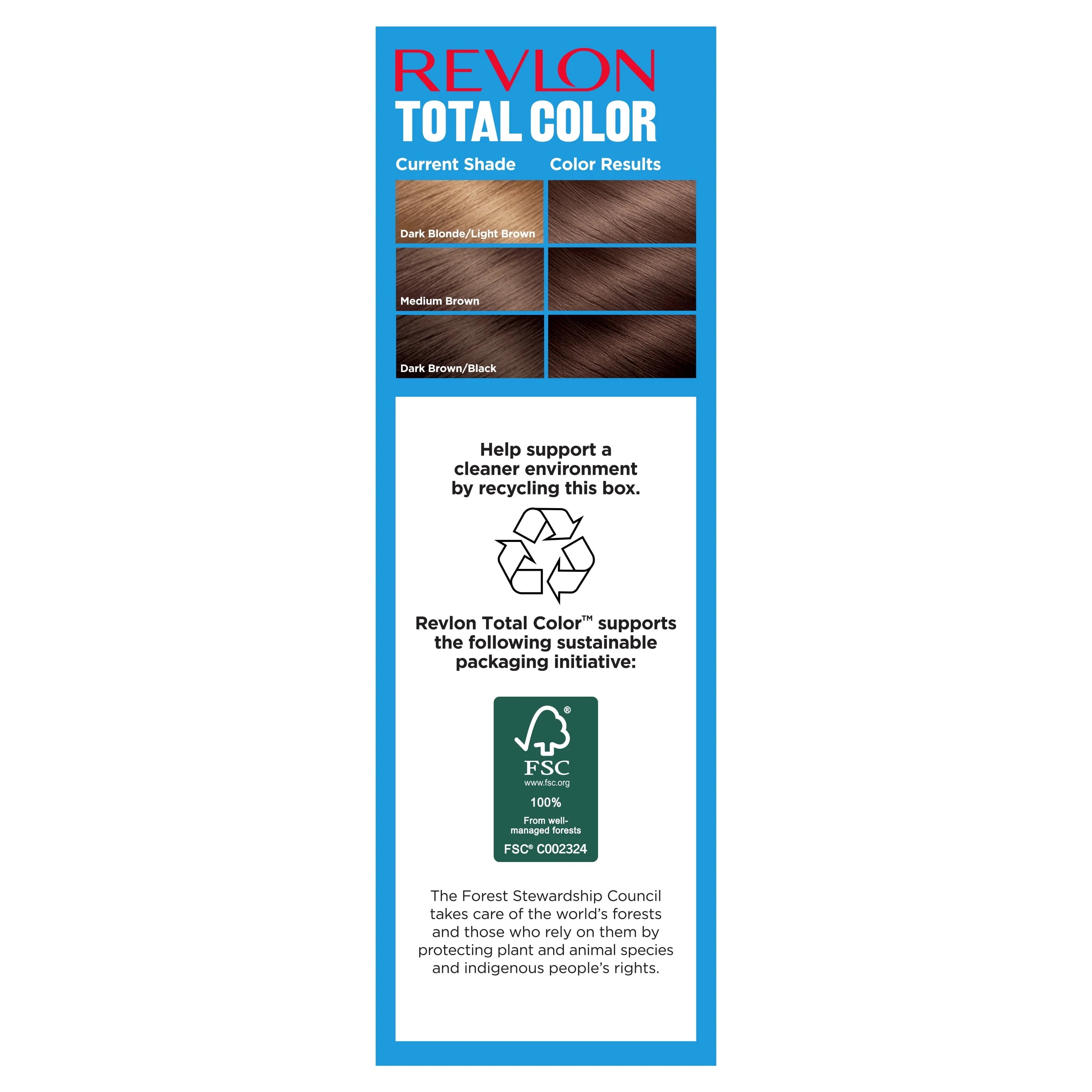 Revlon Total Color Permanent Hair Color, 535 Medium Golden Mahogany X49899