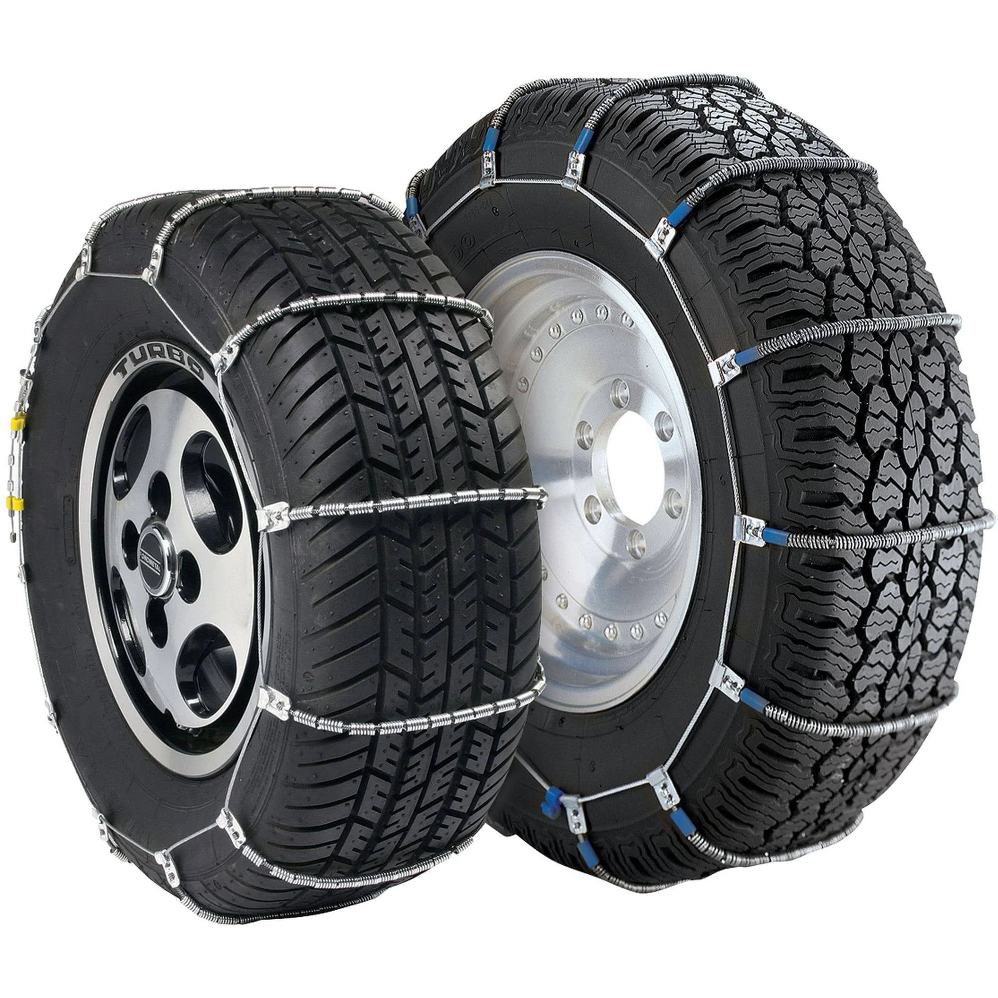 Security Chain SC1038 Car Snow Tire Radial Traction Grip Cable Chain, Pair