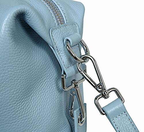 HESHE Women's Genuine Leather Crossbody Handbag F1819