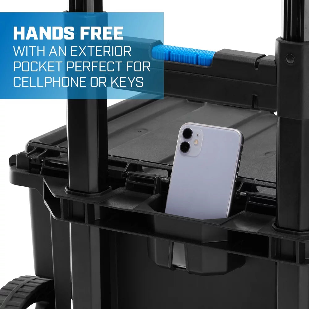 HART Stack System 3-Piece Modular Plastic Mobile Toolbox I3695