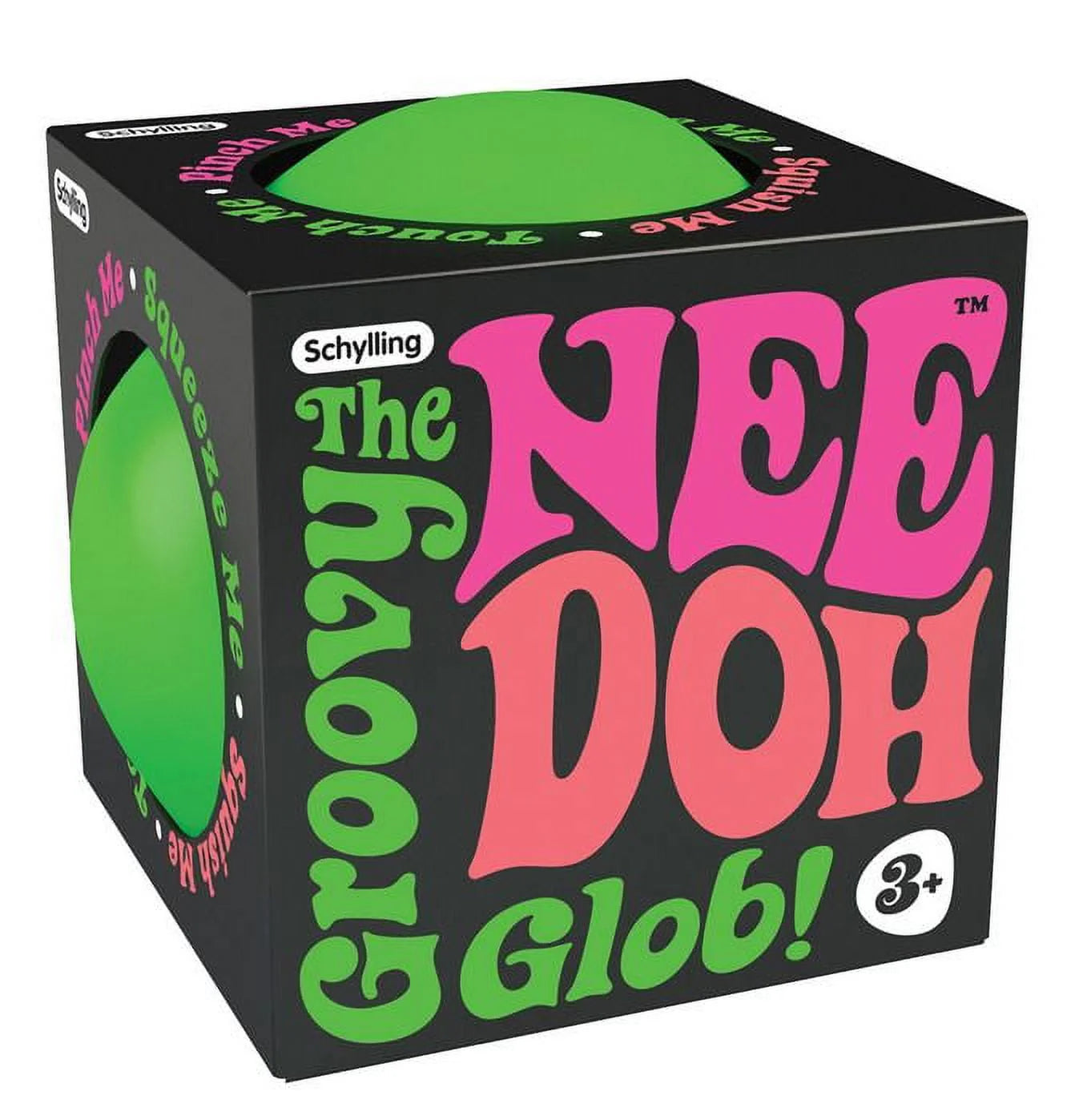 Nee Doh Groovy Glob Squeeze Novelty Toy, Colors Vary, Children Ages 3+