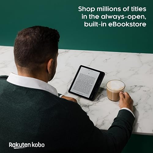 Kobo Sage eReader 8" HD Glare Free Touchscreen Waterproof 32GB W77089
