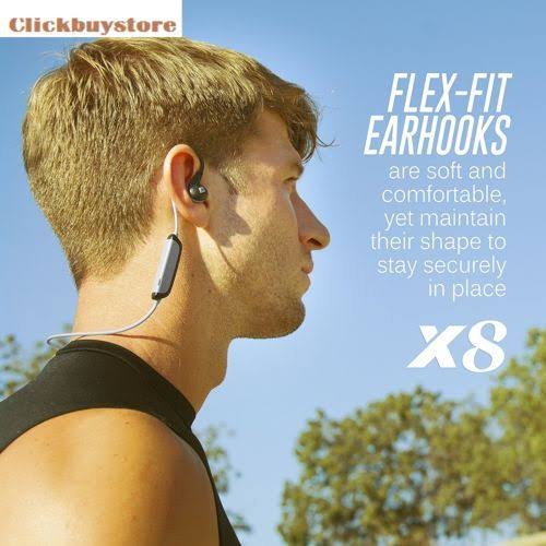 Mee Audio X8 Secure-Fit Bluetooth Wireless Sports In-Ear Headphones T2233