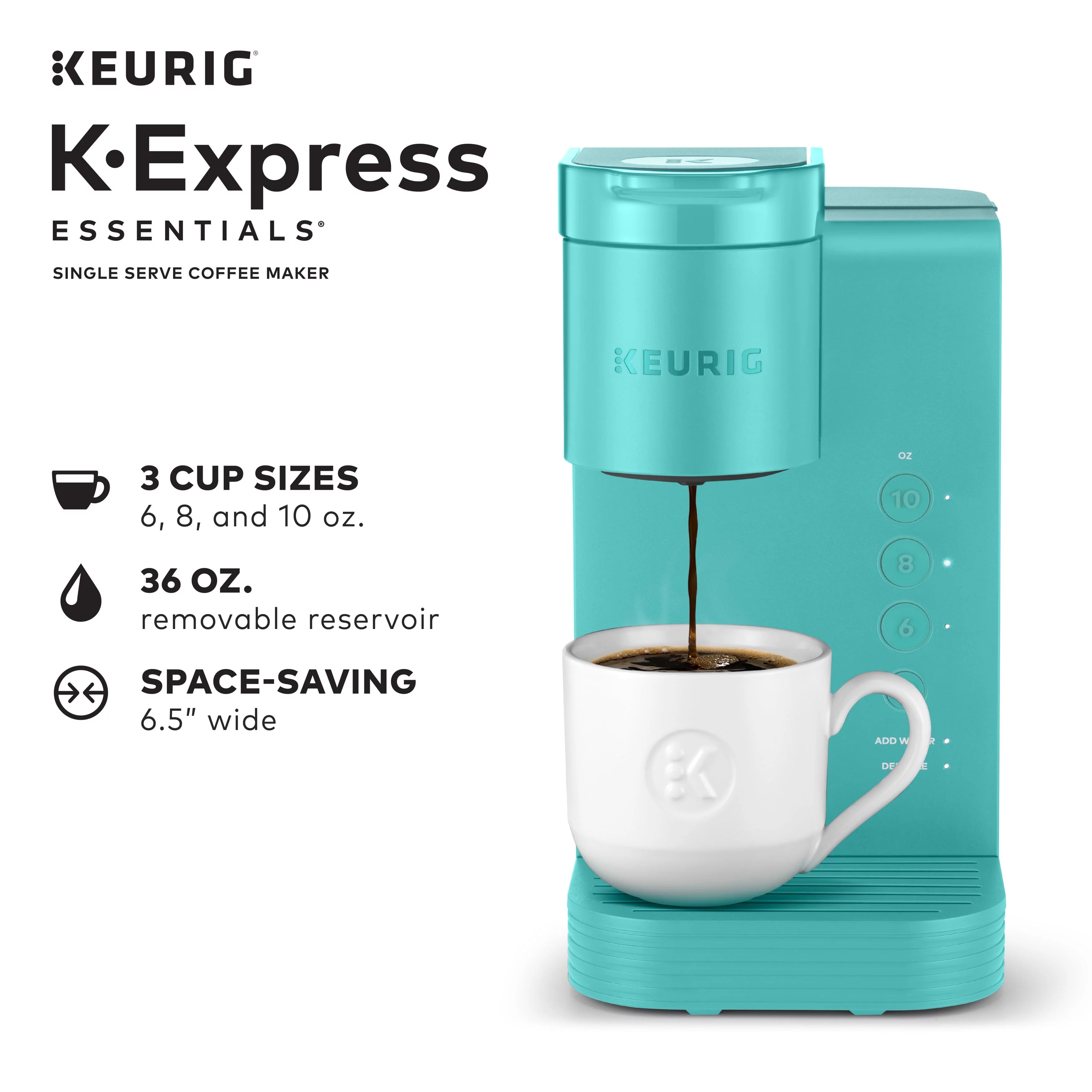 Keurig K-Express Essentials Black Single Serve K-Cup Coffee Maker T91964