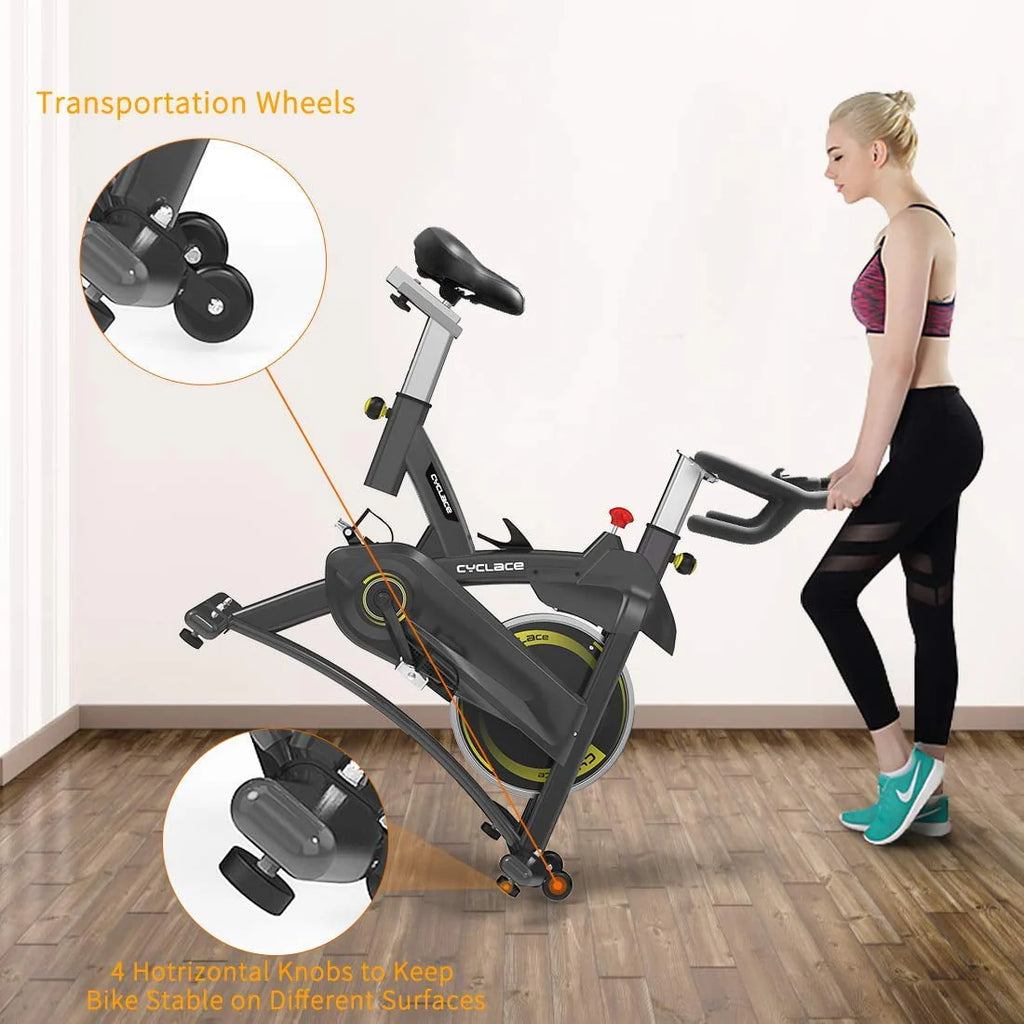 Cyclace PRO Magnetic Exercise Bike 003C 350lbs Indoor Cycling Bike with Tablet Holder S86987