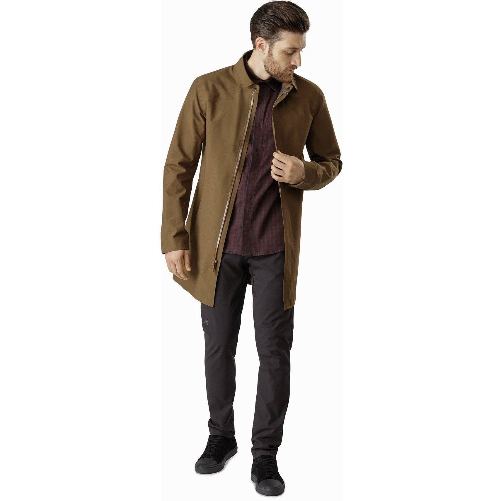 Arc&teryx Keppel Trench Coat Men's DRACAENA Large Q6365