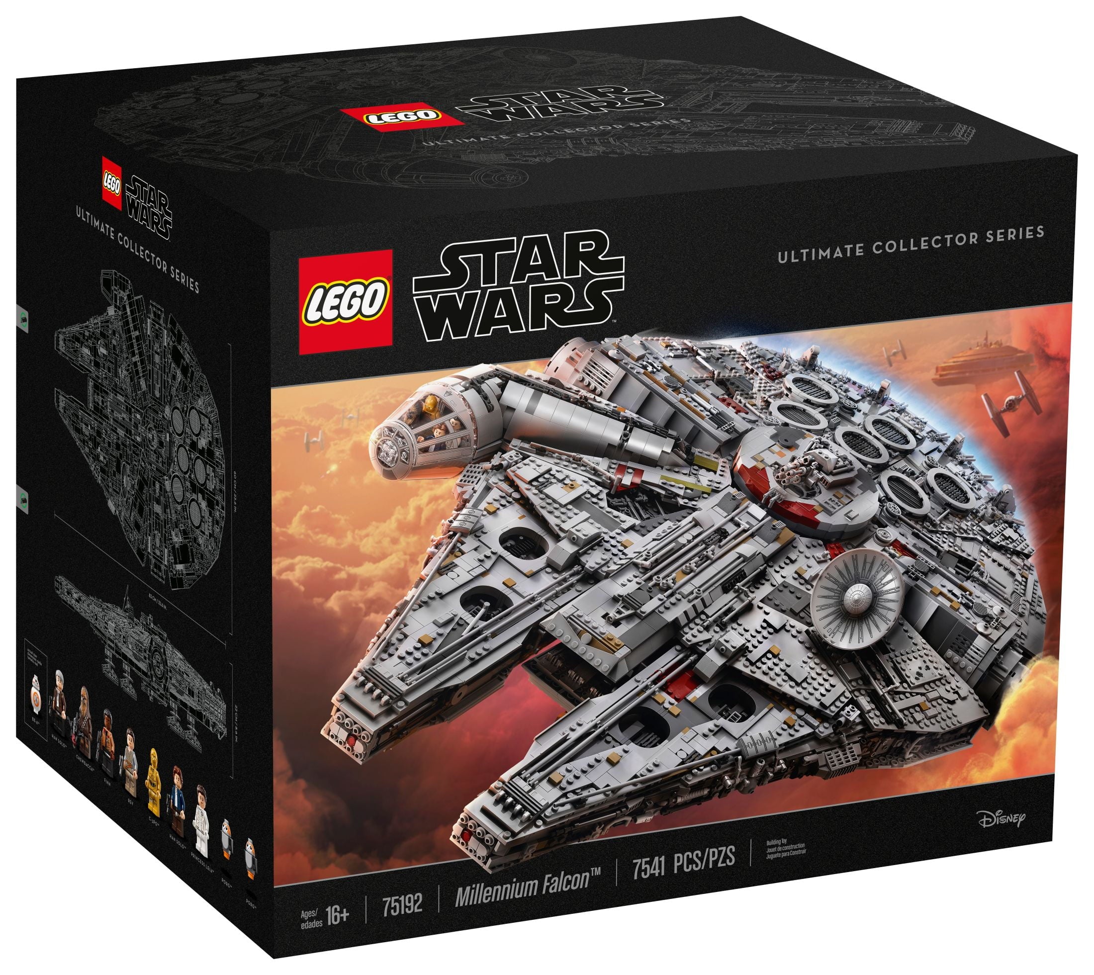 LEGO Star Wars Ultimate Millennium Falcon 75192 Building Set H3714