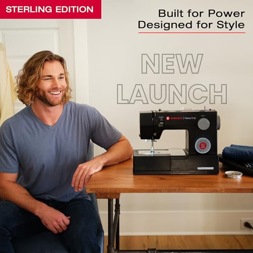 SINGER Sterling Edition Heavy Duty 4432 Sewing Machine with Accessory Kit E8144
