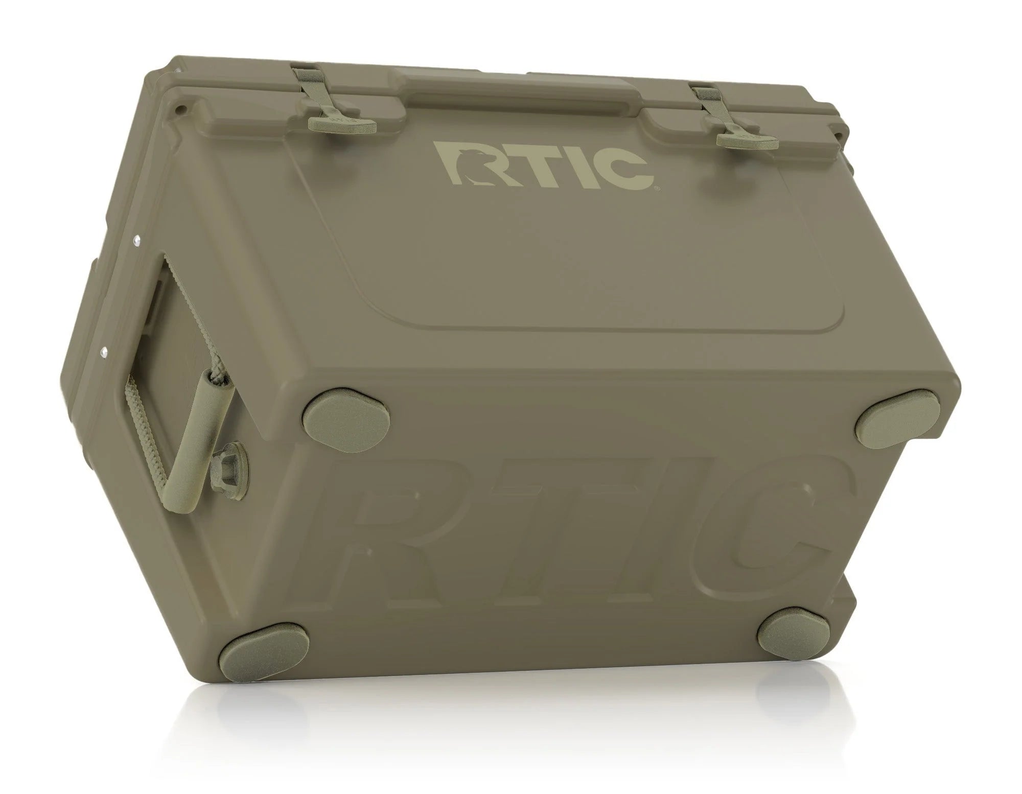 RTIC 45 qt Ultra-Tough Cooler, Insulated Portable Ice Chest, Olive B61533