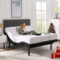 Twin Adjustable Bed Frame  Adjustable Bed Base for Stress Management  Zero Gravity Base  Head and Foot Incline with 3-Speed Massage  Anti-Snore  Memory Pre-Sets