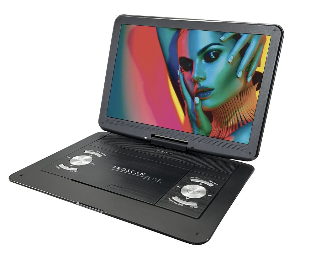 Proscan Elite 13.3 Portable DVD Player, Black S995